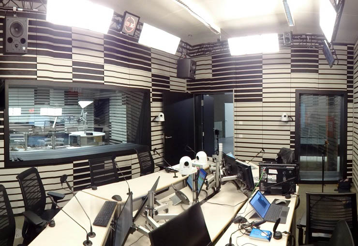 Raumakustik Radio-Studio